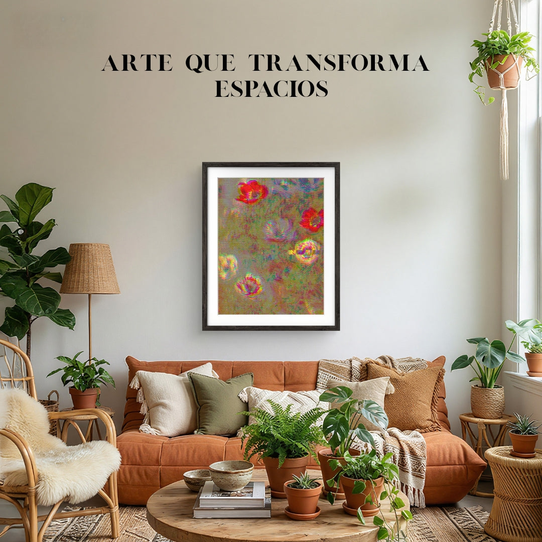 Giclée Fine Art "Materia en Flor 3"