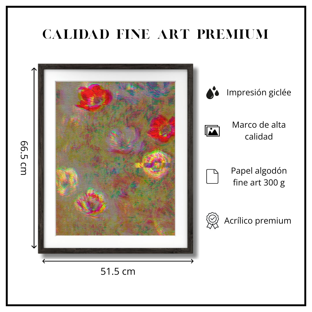 Giclée Fine Art "Materia en Flor 3"