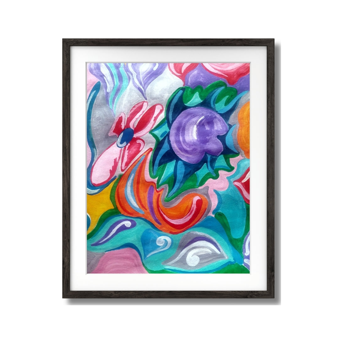 Giclée Fine Art "Materia en Flor 2"