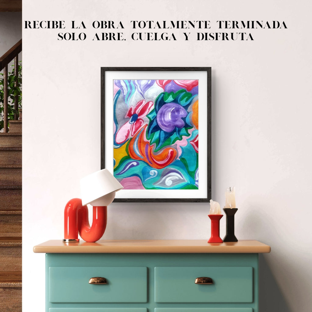 Giclée Fine Art "Materia en Flor 2"