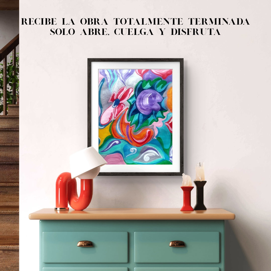 Giclée Fine Art "Materia en Flor 2"