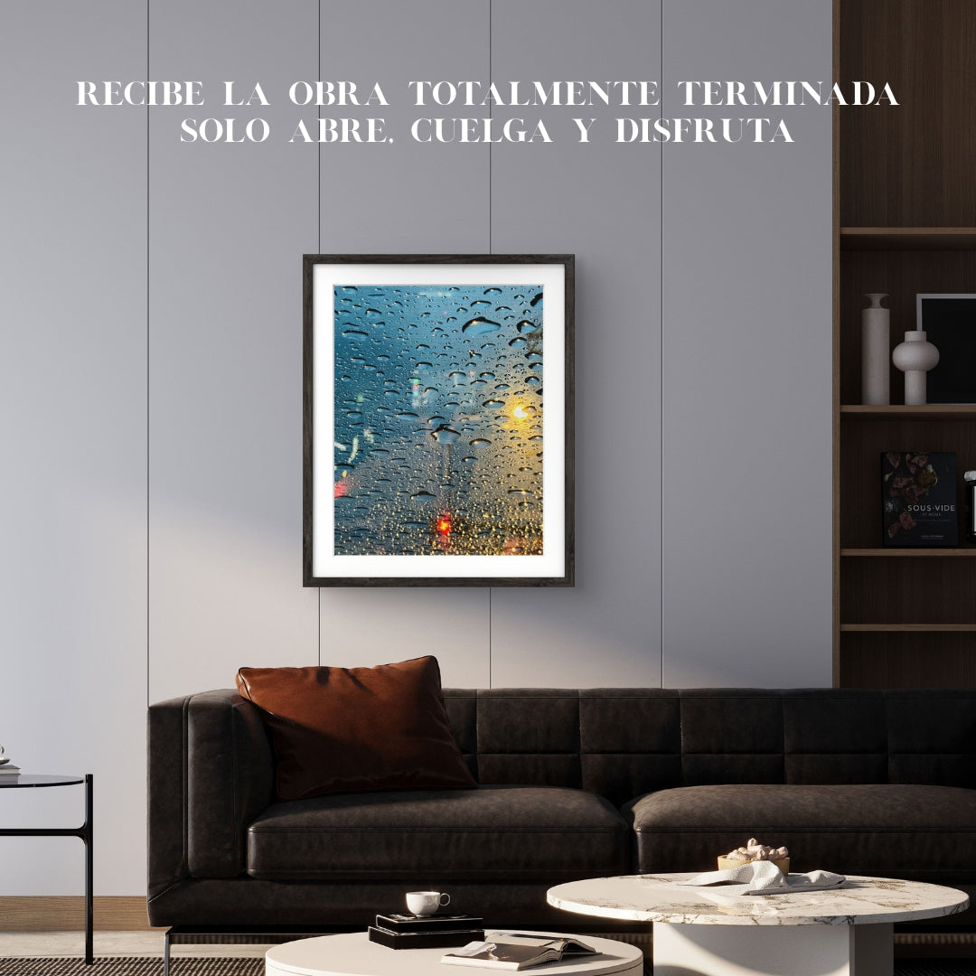 Giclée Fine Art "Bajo la lluvia 3"