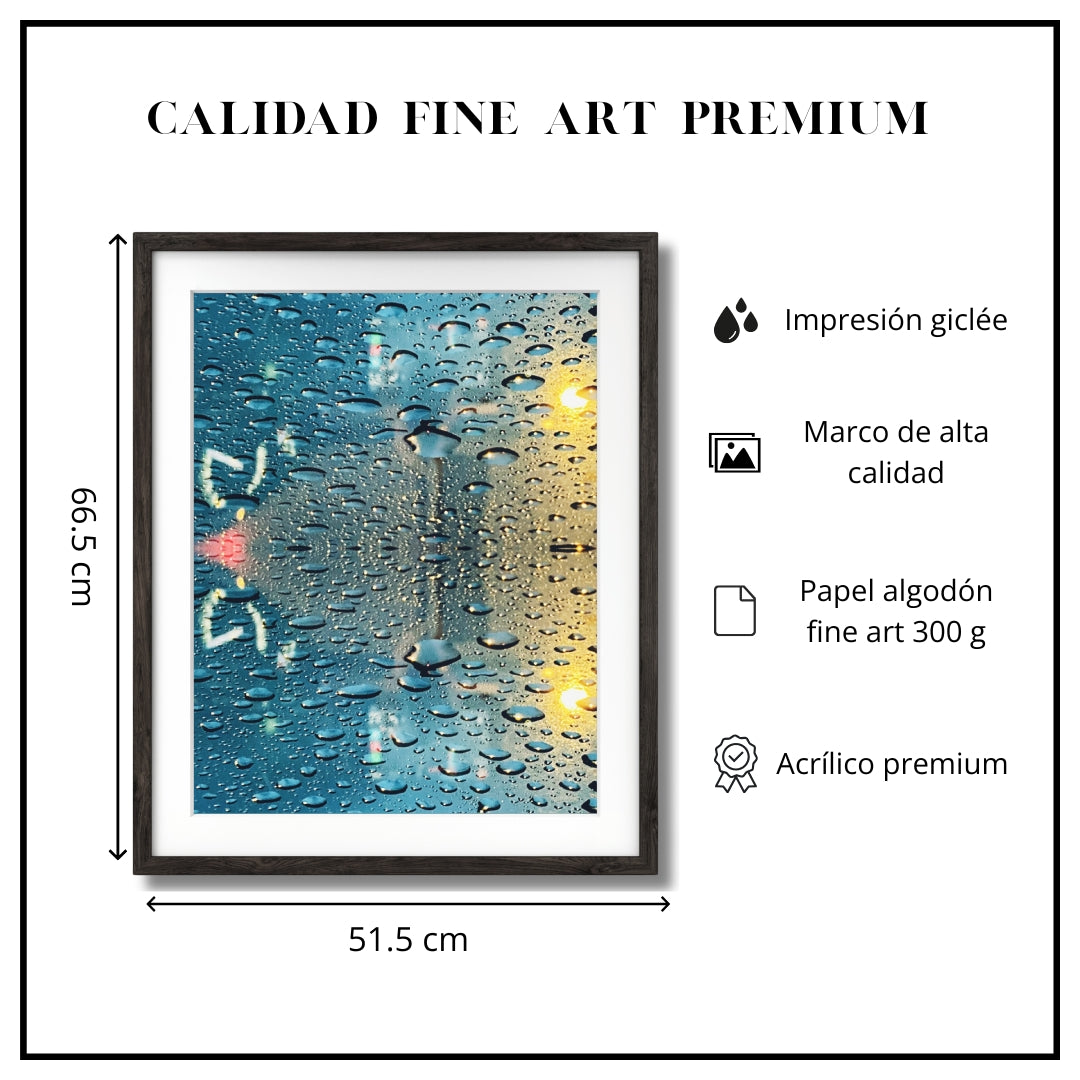 Giclée Fine Art "Bajo la lluvia 4"
