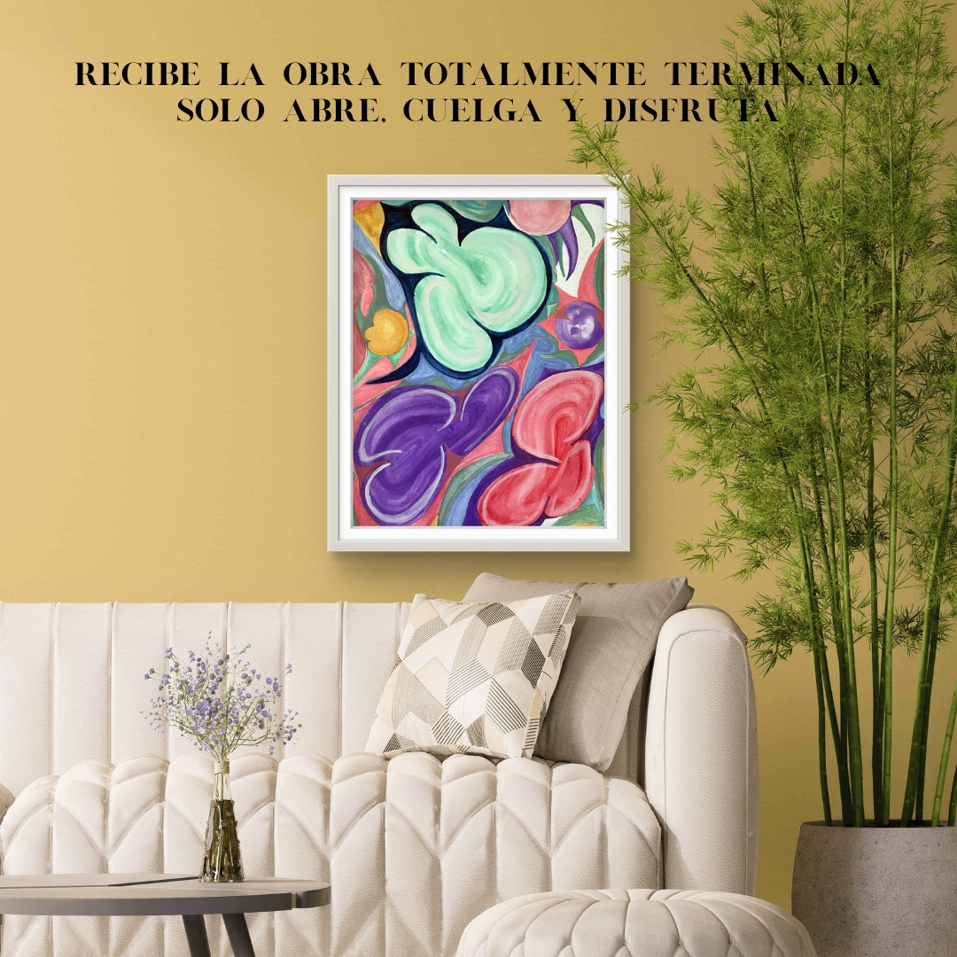 Giclée Fine Art "Materia en Flor 1"